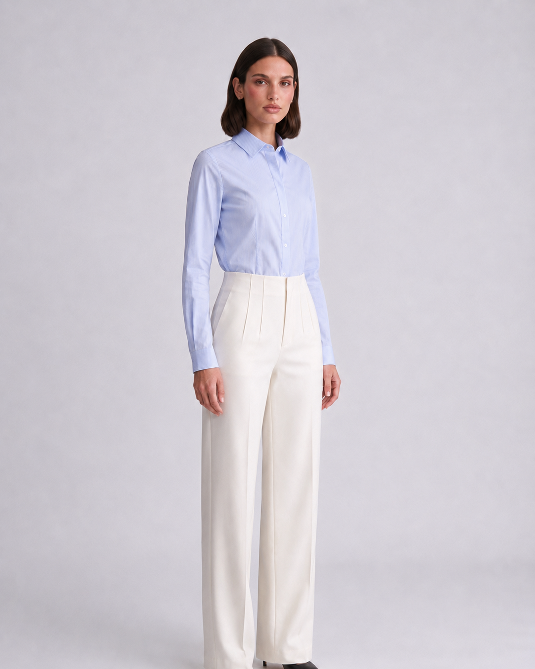 Issu & LLoyd Odette Shirt & Cosette Premium Trousers from the front