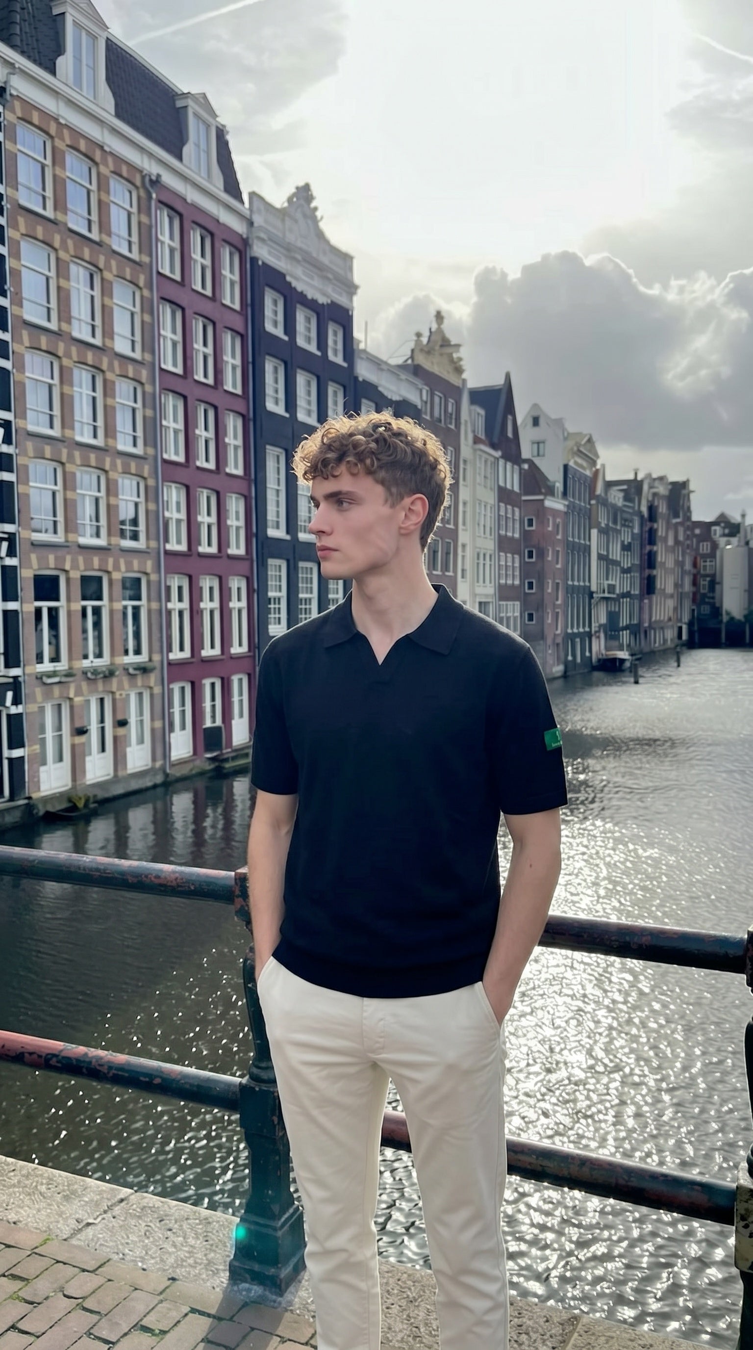 Issu_Lloyd_Trenton wool polo Black_in_Amsterdam