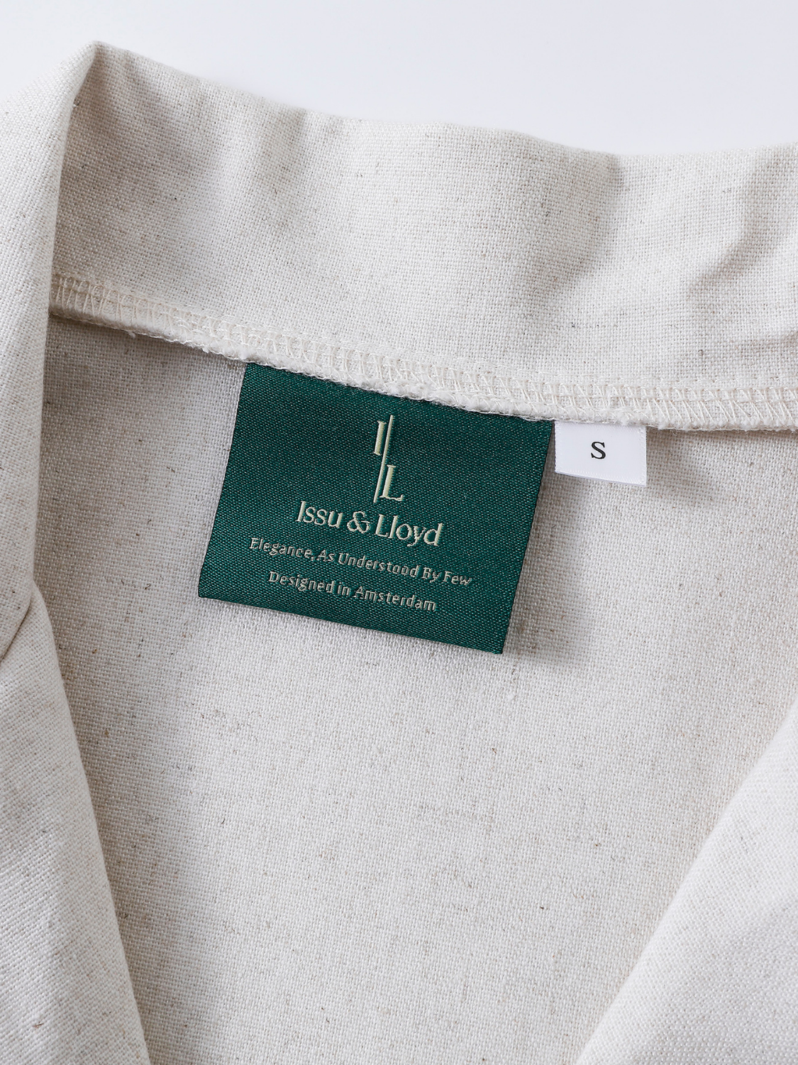 Clarissa linnen jumpsuit voor dames in crème – Issu & Lloyd