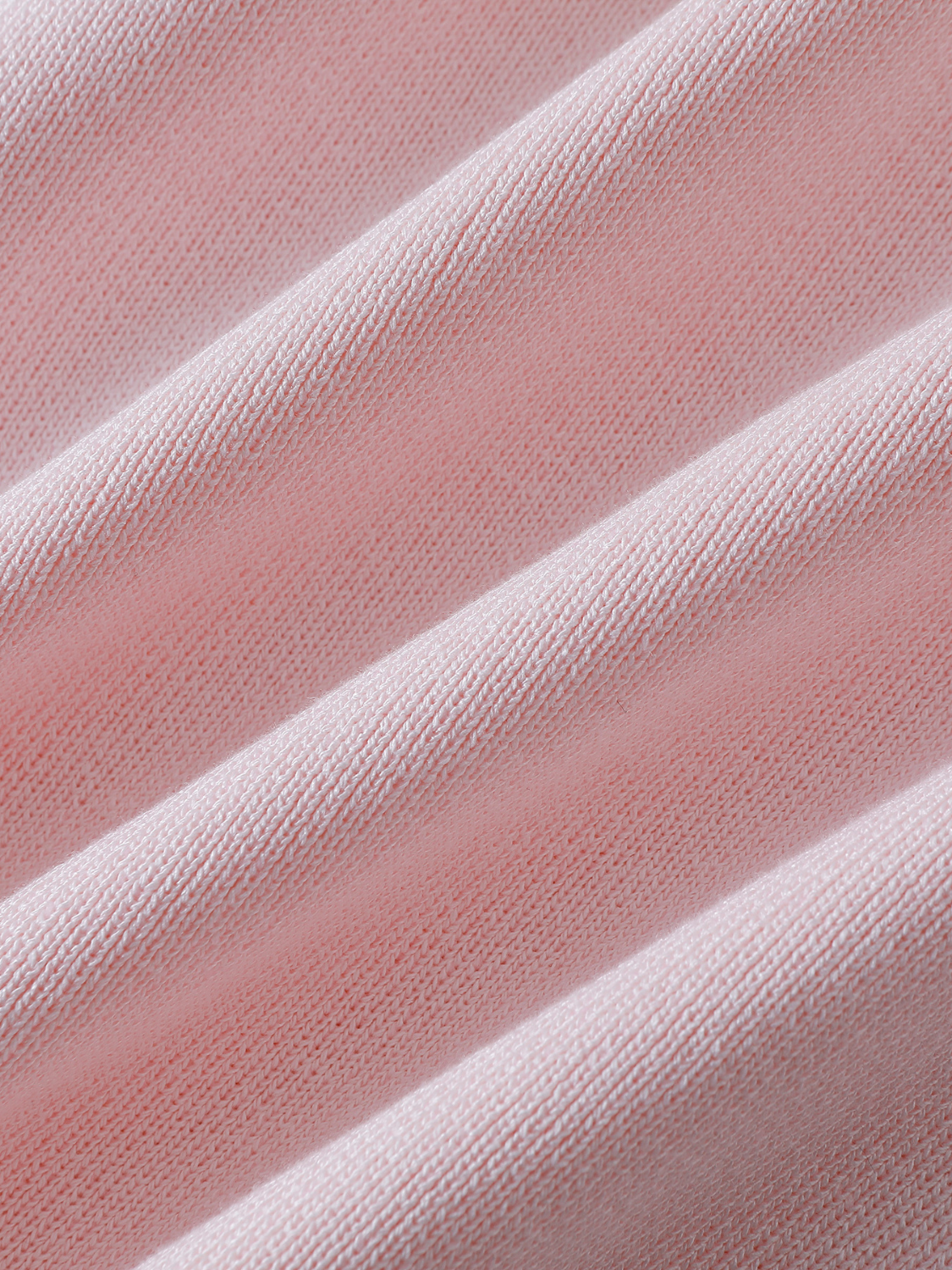 Lenora fijngebreid tweekleurig T-shirt met tweed-look voor dames in roze – Issu & Lloyd