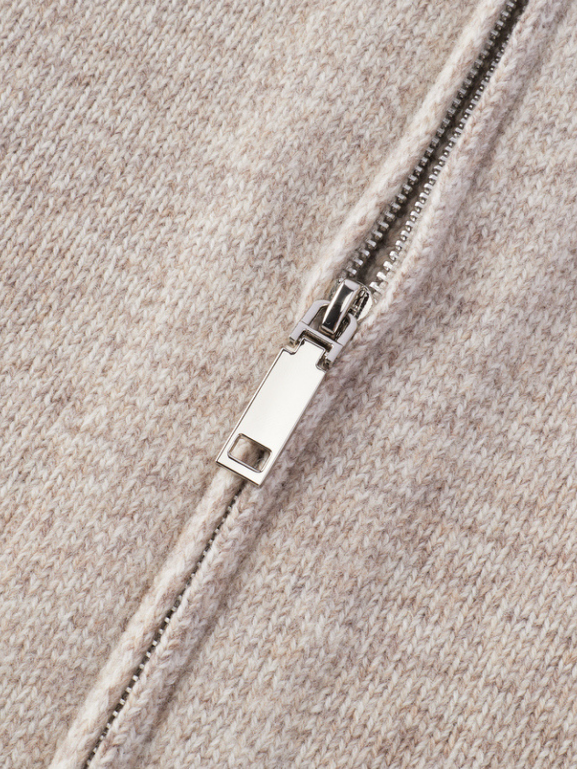 Maximilian wollen vest met zakelijke snit voor heren in beige – Issu & Lloyd