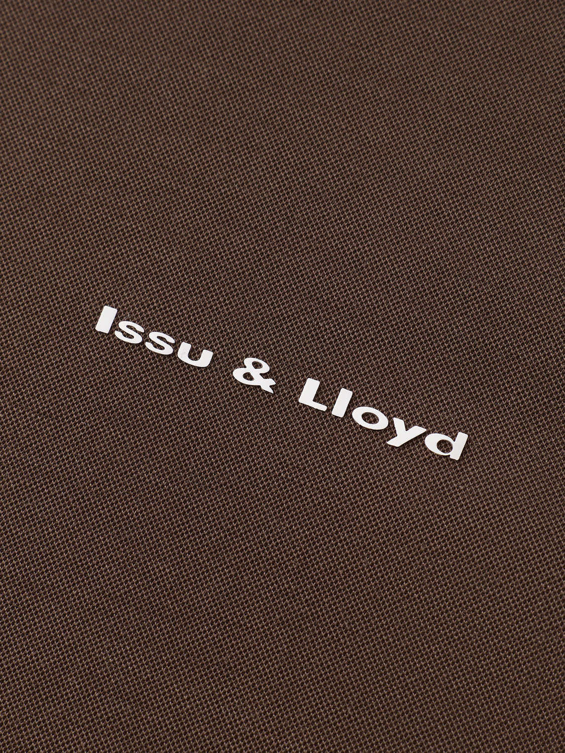 Montgomery soepel vallende polo van modal voor heren in bruin – Issu & Lloyd