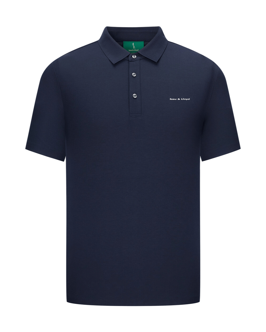 Montgomery soepel vallende polo van modal voor heren in marineblauw – Issu & Lloyd