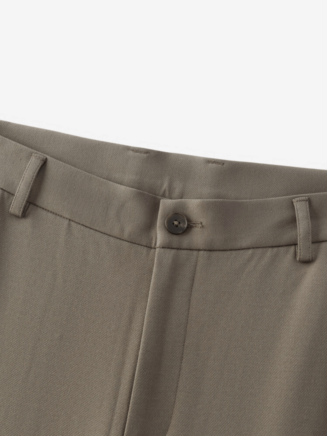 Vincent slim-fit pantalon met mid-rise voor heren in khaki – Issu & Lloyd