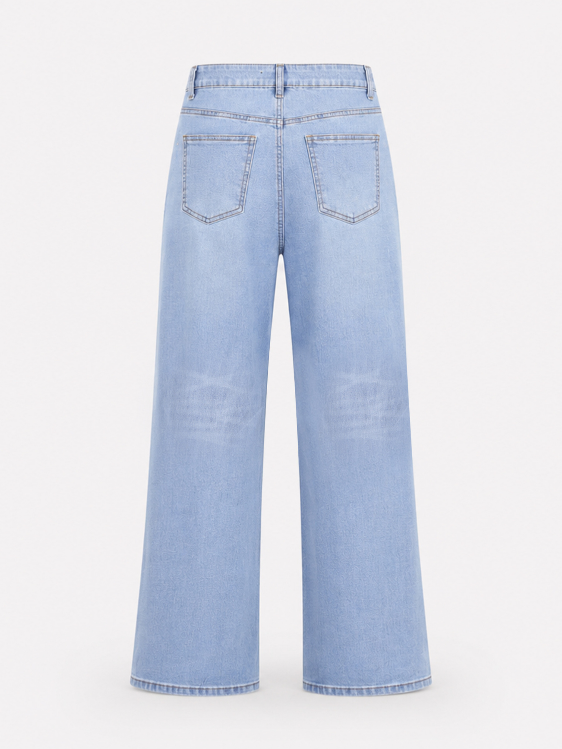 Adelaide high-waist contour-fit jeans voor dames in lichtblauw – Issu & Lloyd