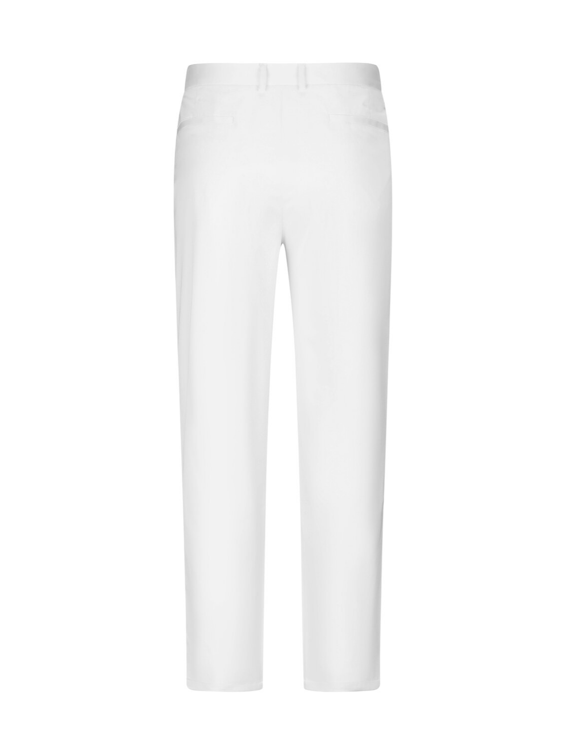 Harrison tapered pantalon met plooien voor heren in wit – Issu & Lloyd