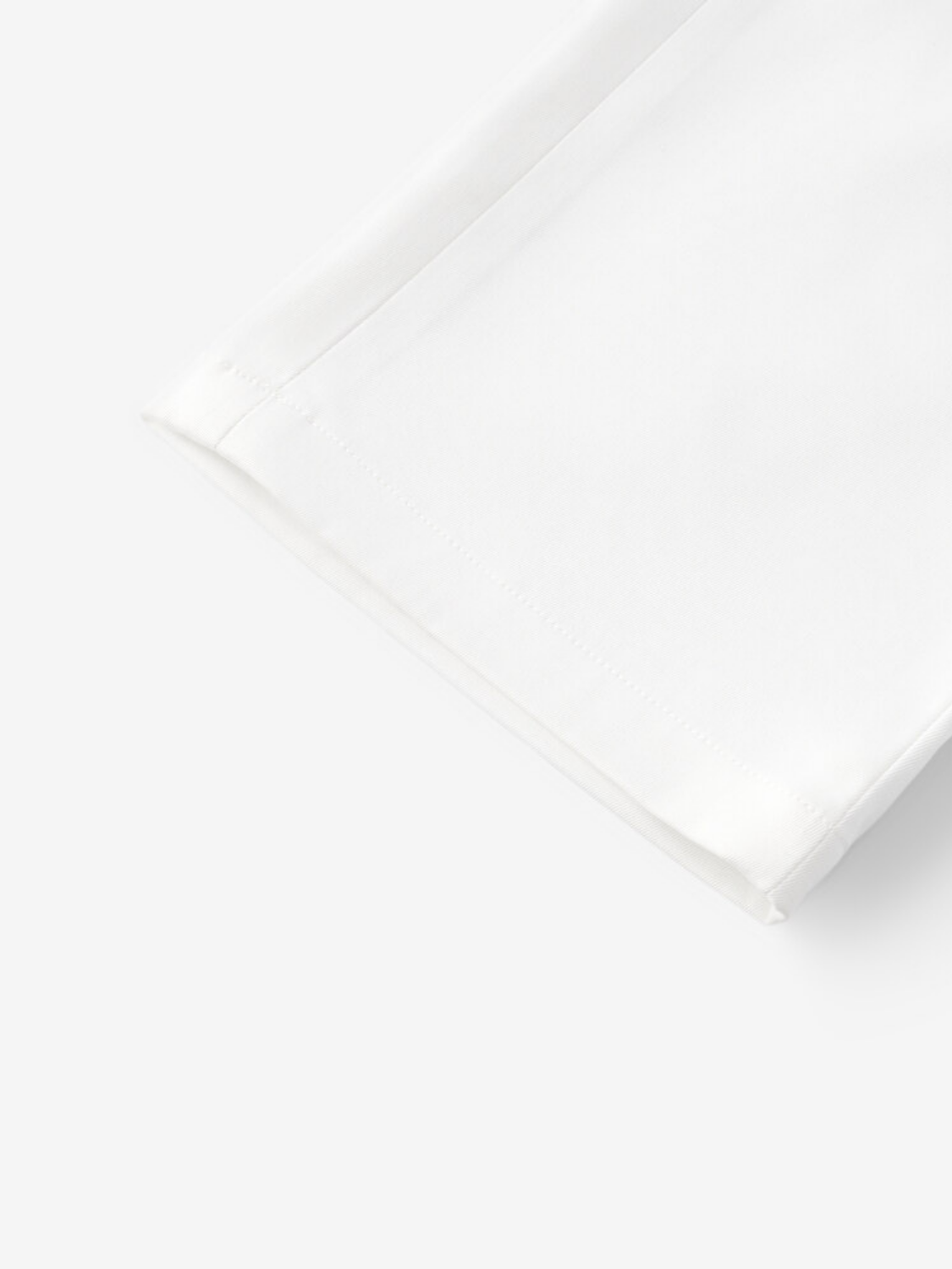 Harrison tapered pantalon met plooien voor heren in wit – Issu & Lloyd