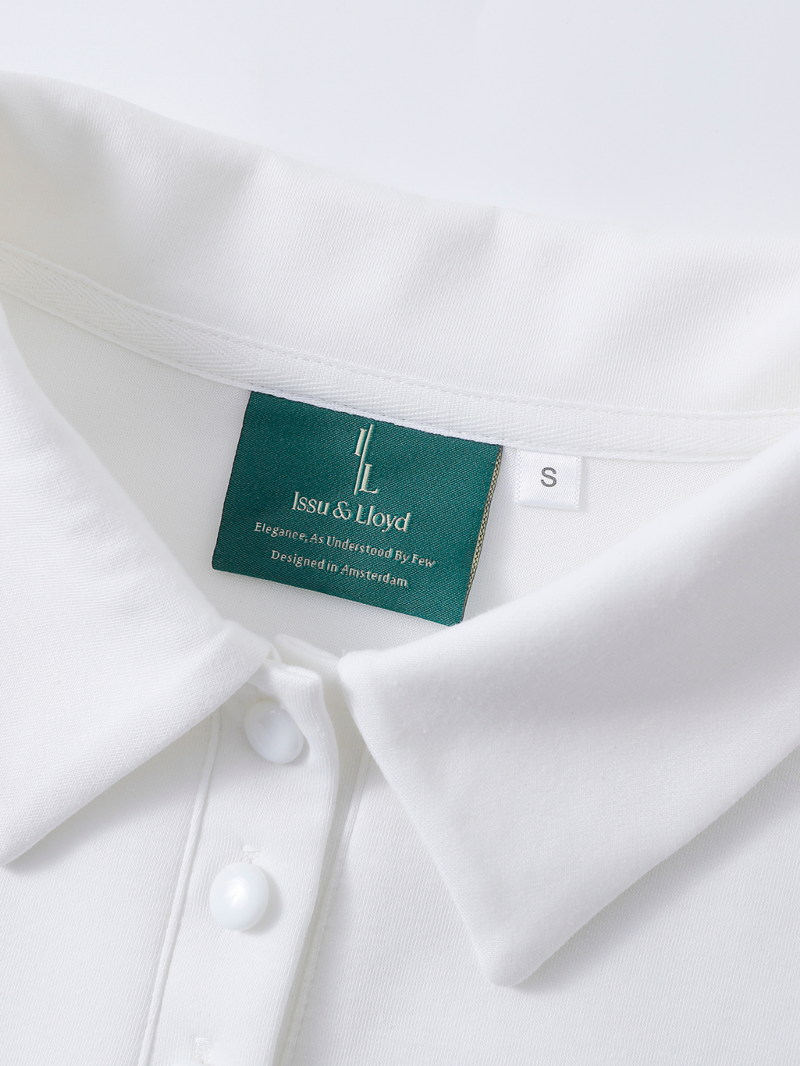 Marianne polojurk voor dames in wit – Issu & Lloyd