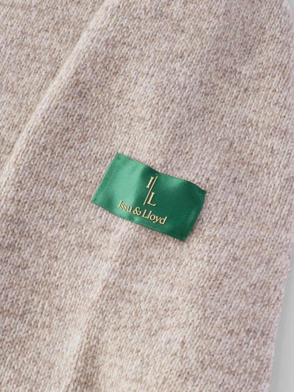 Maximilian wollen vest met zakelijke snit voor heren in beige – Issu & Lloyd