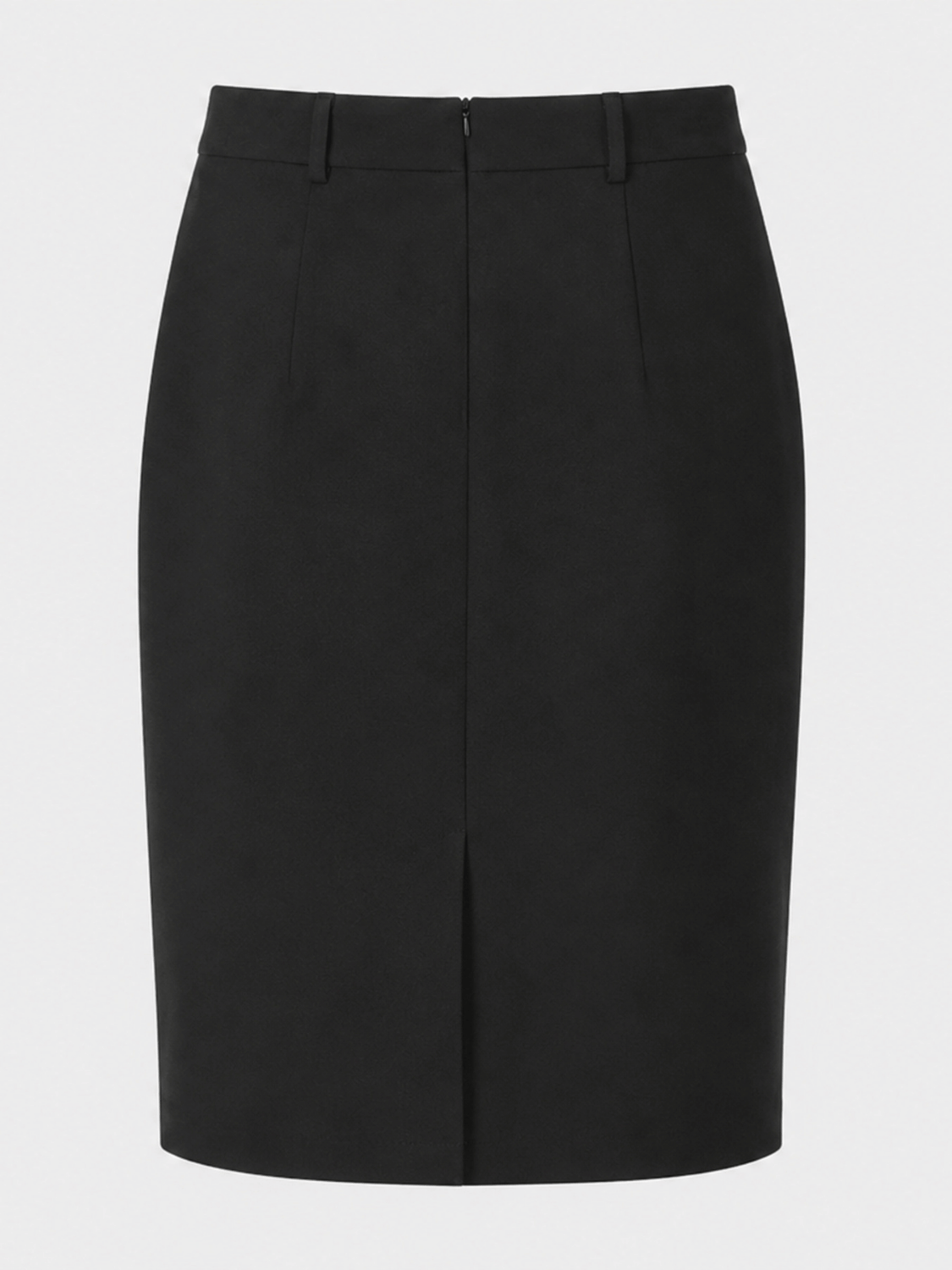 Rosa elegante rok op kniehoogte voor dames in zwart – Issu & Lloyd
