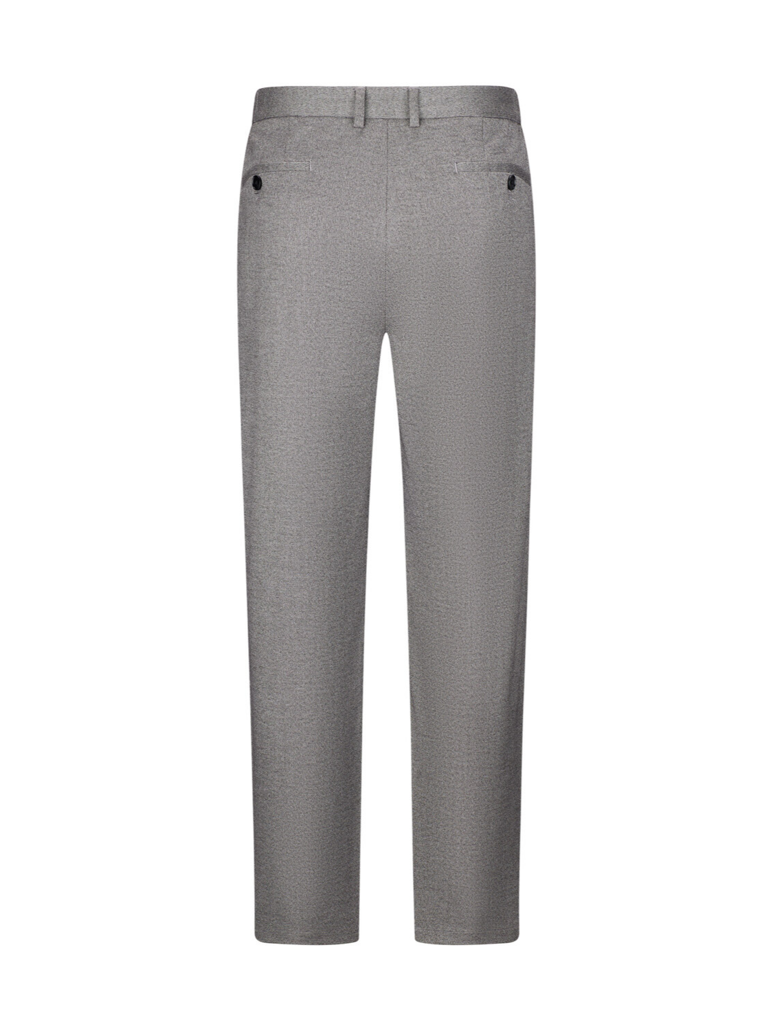 Ulysses slim-fit herringbone pantalon voor heren in taupegrijs – Issu & Lloyd