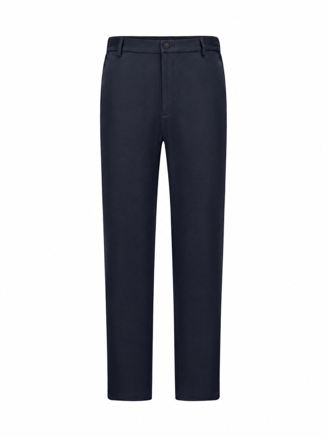Vincent slim-fit pantalon met mid-rise voor heren in marineblauw – Issu & Lloyd