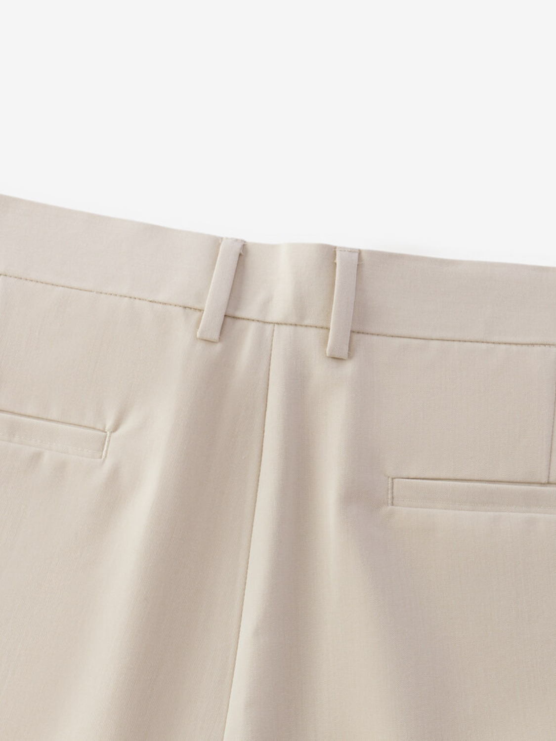 Winston lichte high-waist pantalon voor heren in crème – Issu & Lloyd